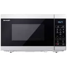 Sharp YC-MS02ES Mikrowelle Schwarz, Silber, Weiß 800W