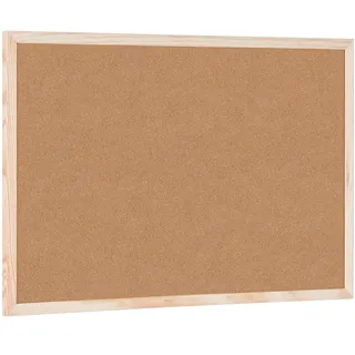 Bi-Office Korktafel / 60x40cm, Kieferrahmen