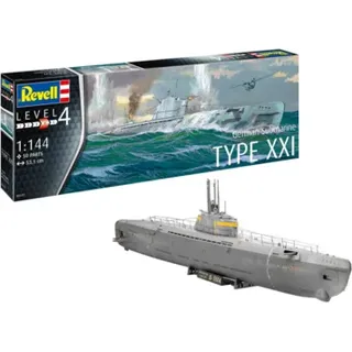 REVELL 05177 1:144 German Submarine Type XXI