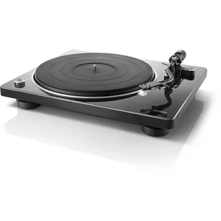 Denon DP-400 Plattenspieler, Riemenantrieb, Integrierter Phono-Vorverstärker, Halb-Automatisch, MM-Tonabnehmer, Auto-Lift, Auto-Stopp - Schwarz