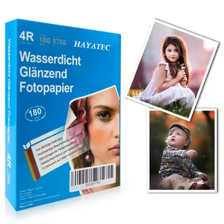 100 Blatt fotopapier 10x15 hoch glänzend tintenstrahldrucker 180g/m2 Photopapier Fotokarten Photokarten Sofort Trocken Wasserfest Hochweiß fotoblätter