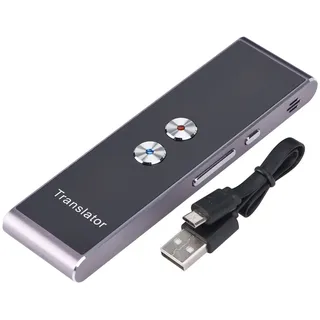 Ejoyous Übersetzer mit 40 Sprachen, Intelligenter Sprachübersetzer Smart Voice Translator Echtzeit Mehrsprachiges übersetzungsgerät Zwei-Wege-Sprachübersetzer für Reisen Lernen und Business