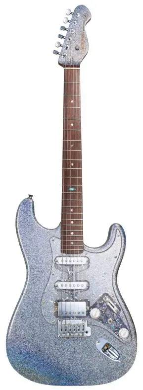 MOOER MSC 50 Pro MC Pro Guitar E-Gitarre inkl. Gigbag, magic crystal