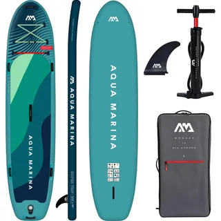 Aqua Marina Super Trip Family 12'6'' Sup Aufblasbares Stand up Paddling Blau