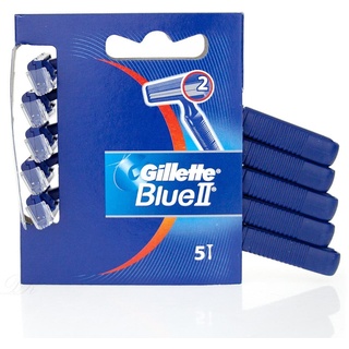 Gillette Blue II - Einwegrasierer 5er-Pack