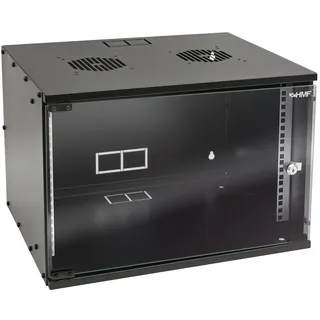 HMF 65707-02 Serverschrank 19 Zoll 7 HE, Netzwerkschrank, 7HE 9HE 12HE unmontiert 19 Rack