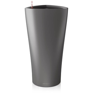 LECHUZA Delta 40 Komplettset 40 x 40 x 75 cm anthrazit metallic