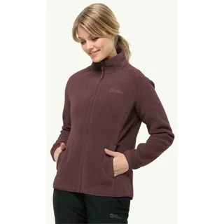 Jack Wolfskin Moonrise FZ Fleecejacke Damen dark maroon