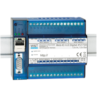 WIESEMANN+THEIS WEB IO 57730 - Web-IO 4.0 Digital, 12xDigi-In, 12xDigi-Out