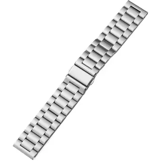CLCLGOKKOH Edelstahl Metall Uhrenarmband Smart Herren Und Damen(B,24mm)
