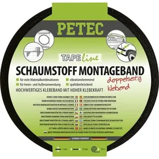 Petec Montageband schwarz 87200