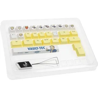 Ducky x Fallout Keycap Set - 132 Stück, ISO (DE), Keycaps, Mehrfarbig