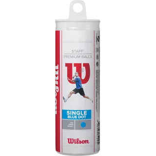Wilson Squash-Ball, Staff, 3 Stück in Dose, Blau, Schwarz, WRT618400