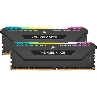 16GB 2x8gb Ddr4 3600mhz RAM, Schwarz