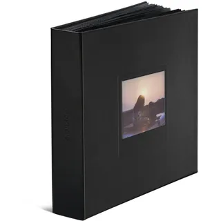 Polaroid Fotoalbum - Schwarz - Großes Fotoalbum für Polaroid i-Type, 600 und SX-70 Sofortfotos, Kapazität 160 Fotos (6368), 006368