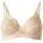 Bügel-BH W 1-tlg Bügel-BH Leicht transparent Aus eleganter Spitze beige braun 80