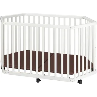 tiSsi Laufgitter 84 x 143 cm Buche weiß