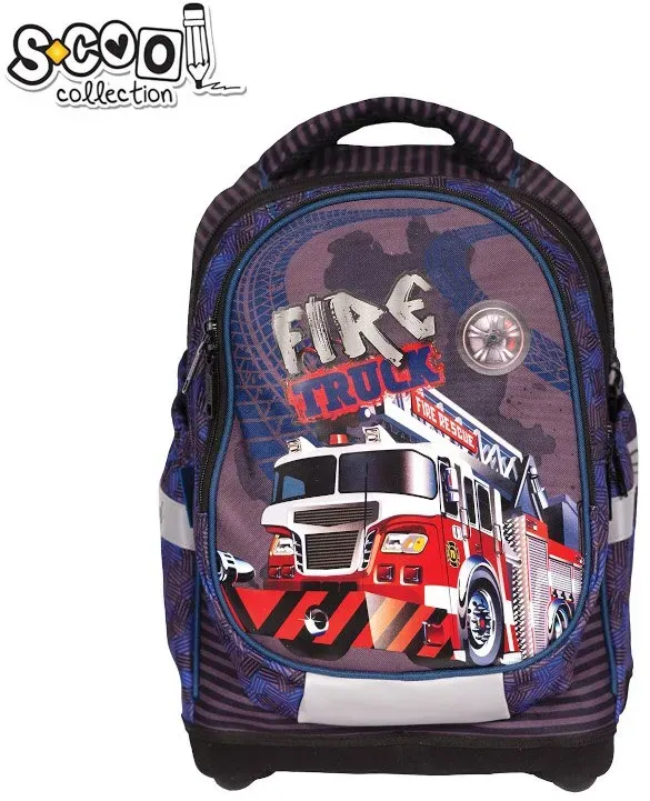 S-COOL Schulrucksack Feuerwehr