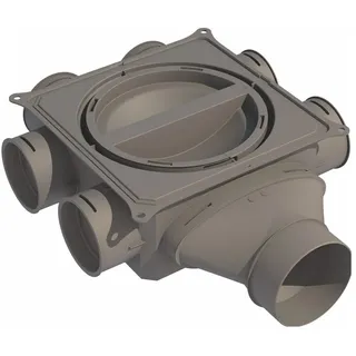 WOLF-Garten Luftverteiler Mini 6-75 Anschluss ISO Rohr DN 125
