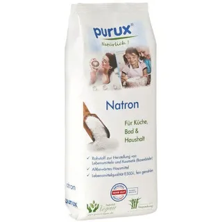 Natron Pulver 1kg, Lebensmittelqualität nachhaltig verpackt, Back Soda