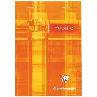 Clairefontaine 5x Block Pupitre DIN A6 80 Blatt 90g kariert Sortiert 6642C
