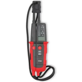Stier Profi Spannungs- und Durchgangsprüfer 6V-1000V AC/DC 2polig CAT III 1000V CAT IV 600V
