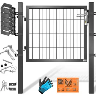 Kesser Gartentor Premium 80 x 106 cm Anthrazit 