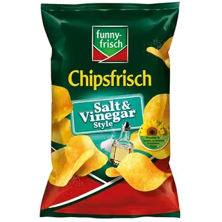 funny-frisch Chipsfrisch Salt & Vinegar, 150 g