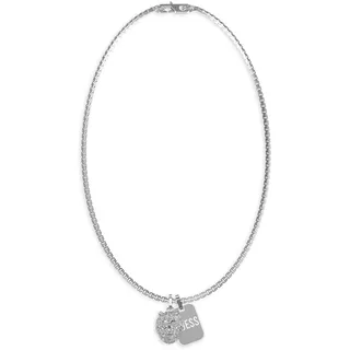 GUESS Collar JUMN01300JWSTT-U Lion King Plateado