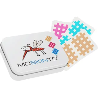 Moskinto 42 Mückenpflaster, Mückenstich, Mücken, Alternative zum Hitzestift, für Kinder und Erwachsene, Stechmücken, Stichheiler, Juckreiz, Family Box