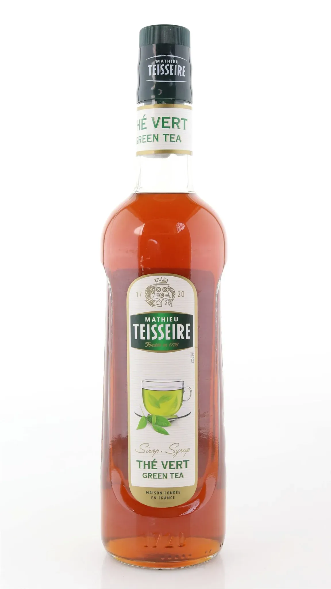 Mathieu Teisseire Barsirup grüner Tee Geschmack 0,7L