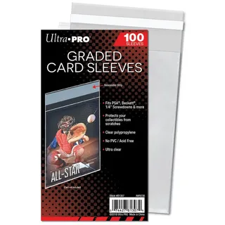 Ultra Pro Graded Card Sleeves wiederverschließbar