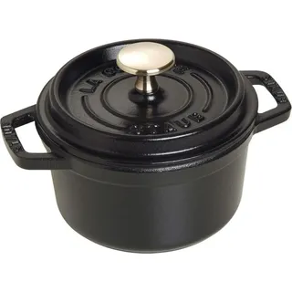 14 cm rund schwarz