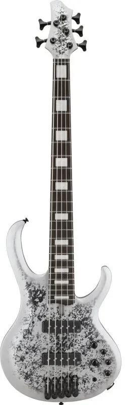 Ibanez BTB25TH5-SLM Silver Blizzard Matte 5-String Bass Guitar