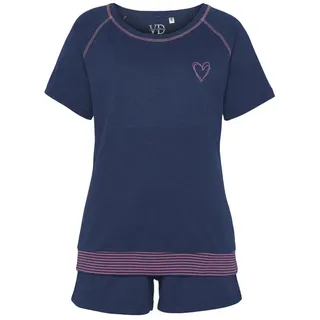 VIVANCE DREAMS Damen Shorty jeansblau-meliert Gr.48/50