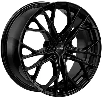 Platin P118 Black 8x18 ET 30 5/112 Alufelge Schwarz