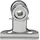Briefklemmer hellsilber 3 0 cm