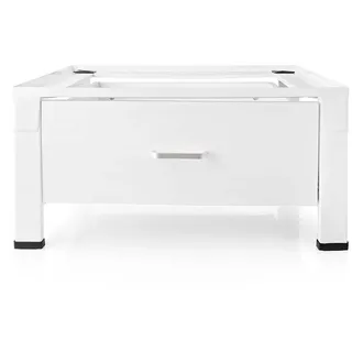 Nedis Ständer für Waschmaschine und Trockner - Lade - 150 kg Weiss