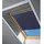 Sichtschutzrollo UK00 9050 76 x 106 cm Blau