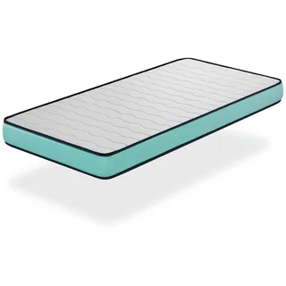 DORMISSIMO Matratze 90X190 KINDERDORMISSIMO Matratze Hohe 14 cm Promo Confort H2 - ergonomisch - atmungsaktiv - Gedächtnis. Ideal für Ausziehbetten