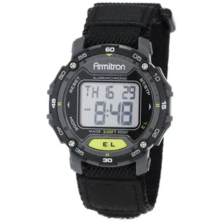 Armitron Sport Men's Digital Chronograph Nylon Strap Watch, 40/8291 Black