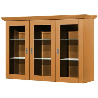 maison bleue Vitrinenaufsatz für Sideboard Florian , holzfarben , Maße (cm): B: 171,3 H: 112 T: 48.0