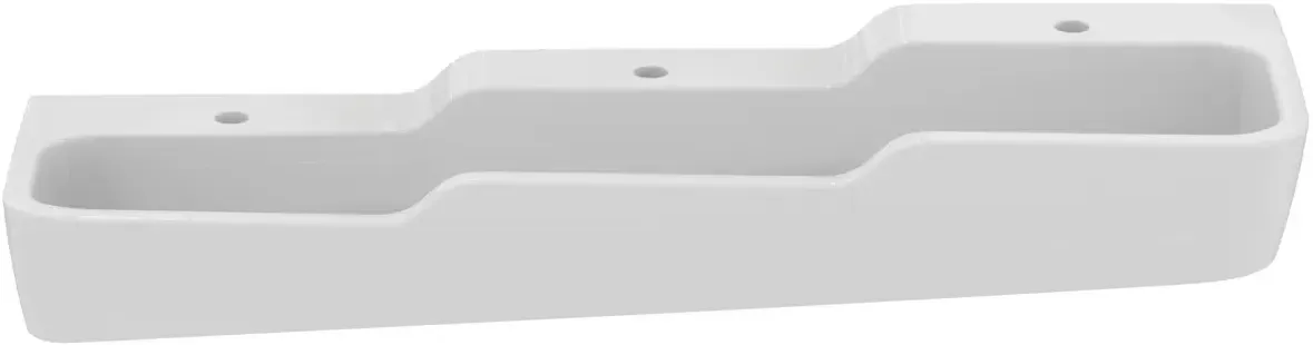 Reihenwaschtisch Contour 21 Schools 3 Hahnlöcher ohne Überlauf 1300x430x155 Weiß