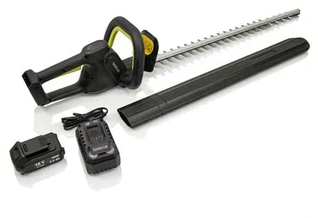 BARICUS Akku-Heckenschere 18V Digital-Display bürstenloser Motor 5J.Herstellergarantie
