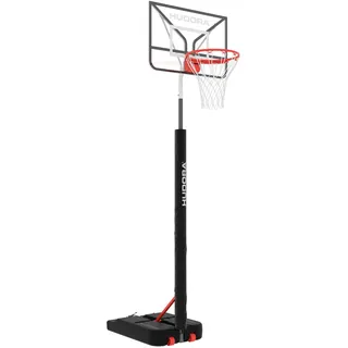 Hudora Basketballständer RoCo 260 (höhenverstellbar/fester Stand/Sicher/langlebig) - 165cm-260cm