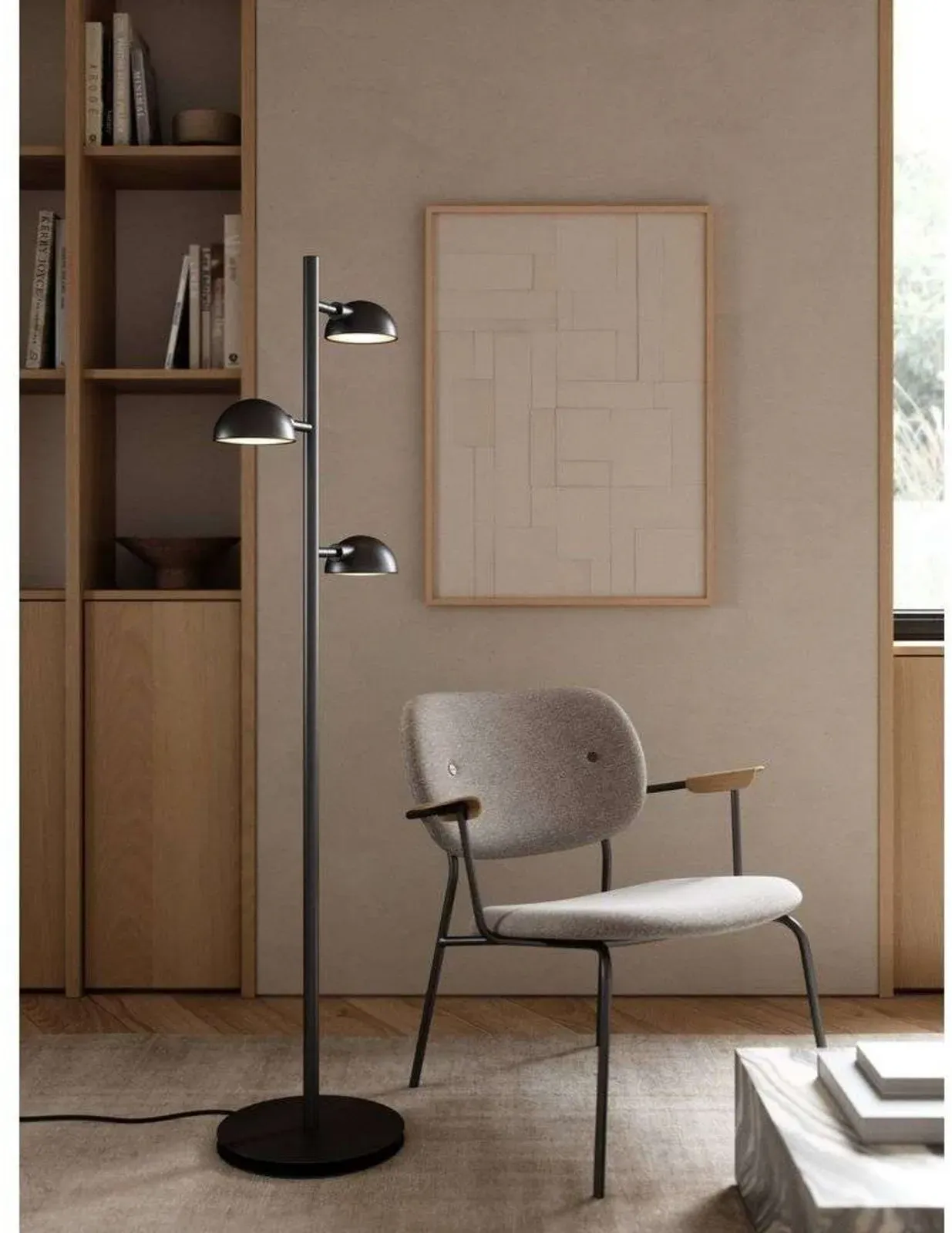 Stehleuchte DFTP by Nordlux, Schwarz, Metall - 142.5