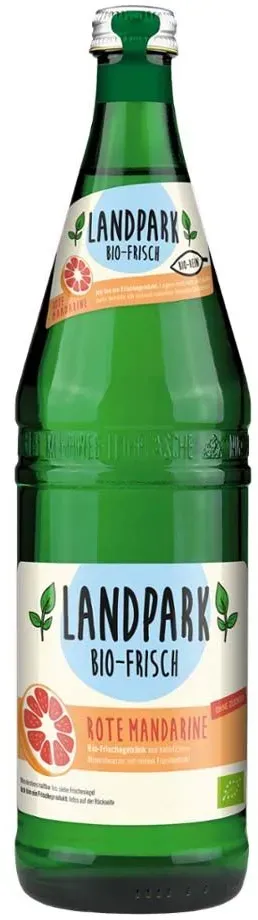 Mineralwasser Bio-Frisch - Rote Mandarine 0,75L Glas inkl. 15 Cent Pfand
