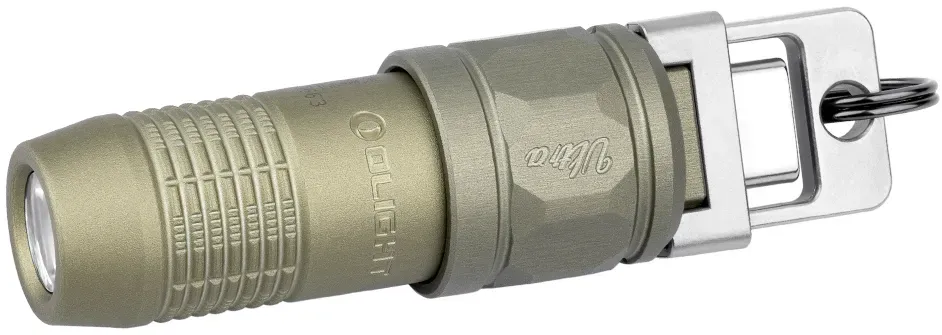 Olight iUltra EOS wiederaufladbare Taschenlampe mit integriertem USB-Stecker