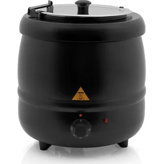 Mahlzeit Suppenkessel elektrisch 8 Liter Suppentopf mit herausnehmbarem Edelstahl Einsatz, bis 80°C -