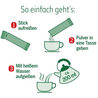 Kräutertee Einschlaftee mit Melatonin (10 Sticks)